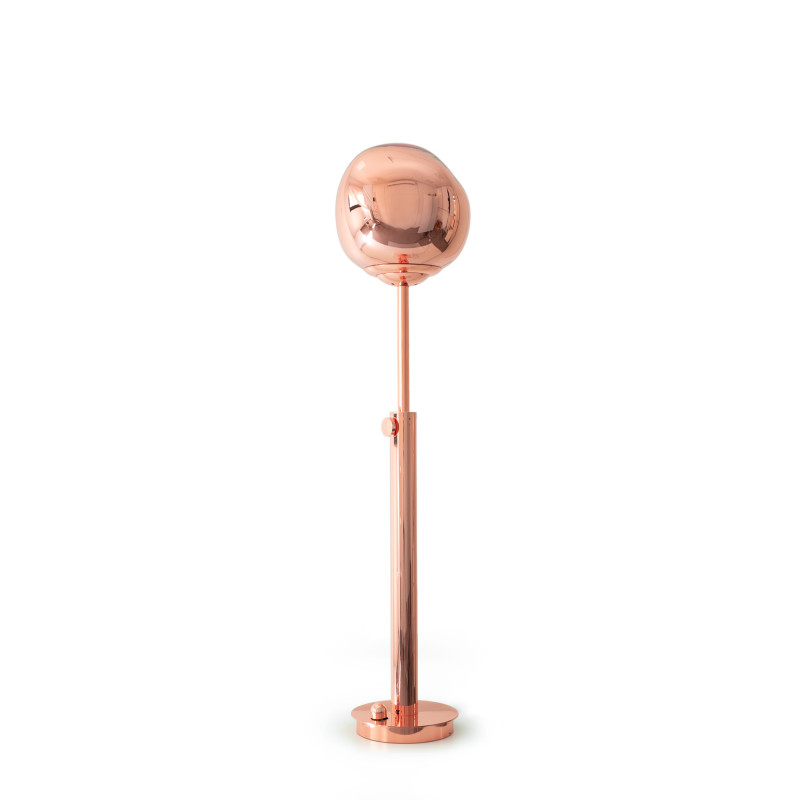 Lampada da terra design "Ana" - Altezza regolabile - Colore rame | lampade da terra