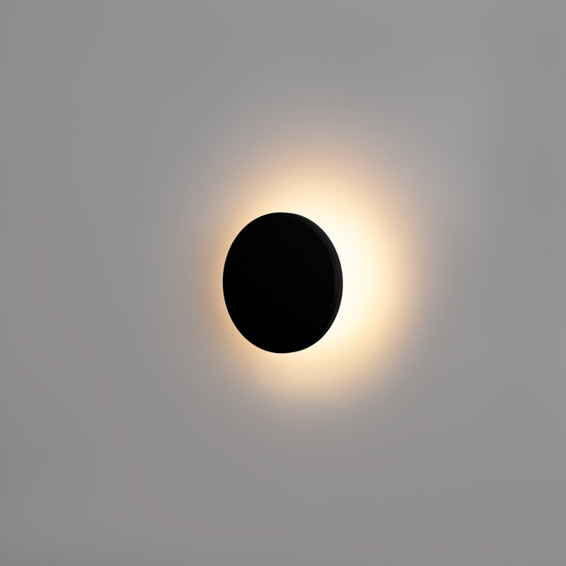 Applique da parete circolare "Eclipse" 9W - CCT - IP65 | lampade da parete