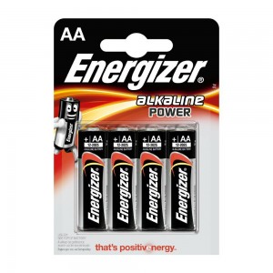 ALKALINA POWER ENERGIZER BATTERIA LR6 (AA) BLISTER 4 pz.