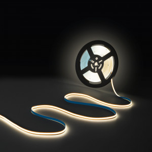 Striscia LED COB 24V DC - Monocolore - FREE CUT - 11W/m - 8mm - IP20 - Rotolo da 10 metri