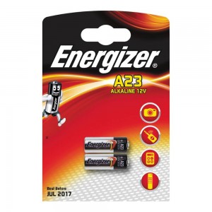 Blister di 2 batterie Energizer A23.