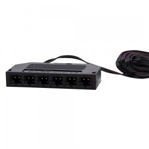 MINI DISTRIBUTORE DI AMPLIFICATORI CON 6 USCITE FEMMINA 6-24V-DC (MAX. 3A)