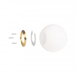 Sfera di ricambio in vetro opalino - Ø220 mm