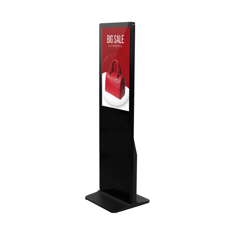 Totem pubblicitario per interni LCD 32" Full HD - Touch - Android - 4GB + 32GB