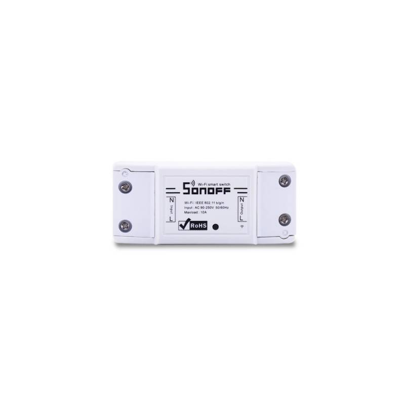 INTERRUTTORE INTELLIGENTE SONOFF BASIC WIFI SONOFF BASIC COMPATIBILE CON GOOGLE HOME / ALEXA