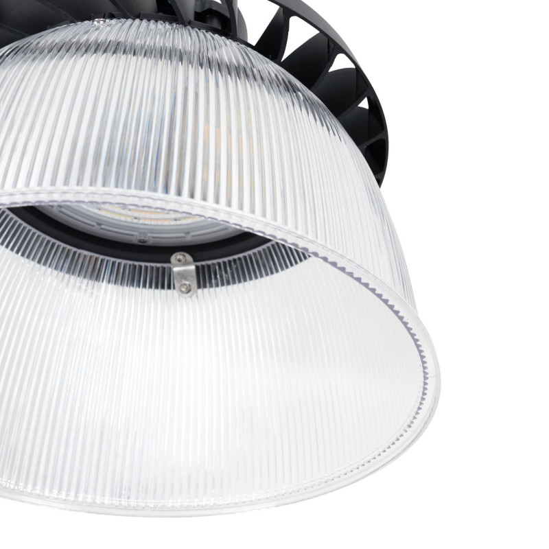 Diffusore in policarbonato per campana LED industriale B8155-150W - B8150-150 - Angolo 90°