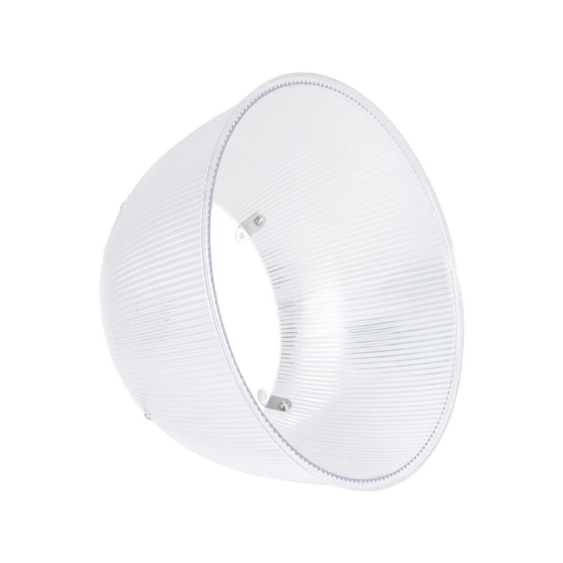 Diffusore in policarbonato per campana LED industriale B8155-150W - B8150-150 - Angolo 90°
