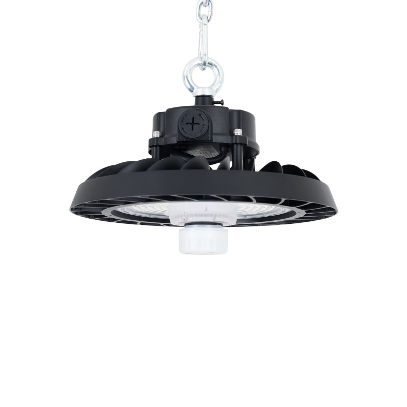 Campana LED industriale UFO 150W - CCT - Con sensore di movimento - 170lm/W - Driver LIFUD - IP65 - 5 anni di garanzia Campana LED industriale UFO 150W - CCT - Con sensore di movimento - 170lm/W - Driver LIFUD - IP65 - 5 anni di garanzia