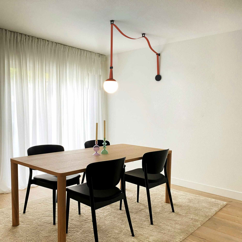 Lampada configurabile "Axia 4" - KIT lampada a sfera 12W + nastro tessile conduttivo + accessori Lampada configurabile "Axia 4" - KIT lampada a sfera 12W + nastro tessile conduttivo + accessori