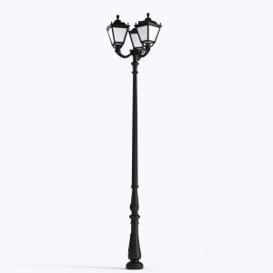 Lanterna esterna Tripla "TOBIA" Fumagalli - CCT - 30W - 8 opzioni - E27