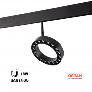 Luminaria circolare LED per...