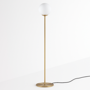 Lampada da terra sfera di cristallo "BAILEY" - E27