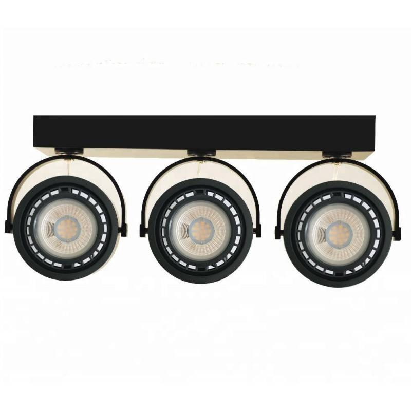 Faretti LED tripli da soffitto/parete Lampadina LED AR111 GU10
