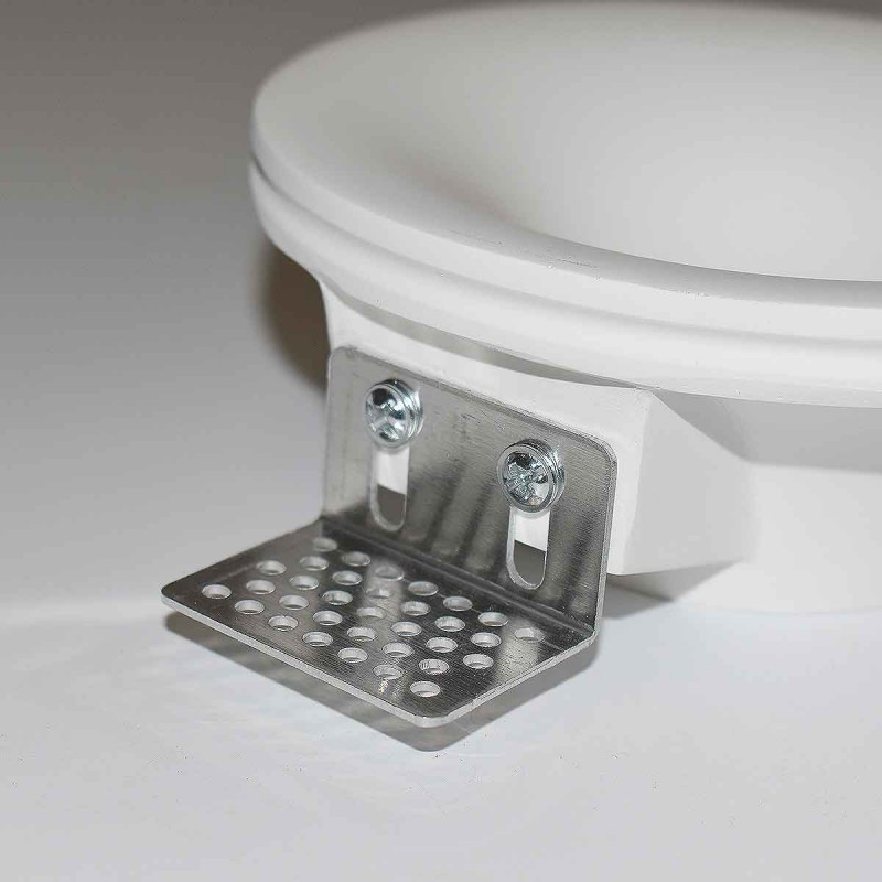 Ronde inbouwspot zonder sierrand GU10 gipskarton inbouwspot zonder sierrand