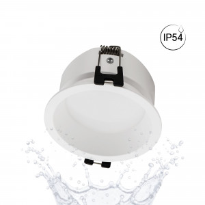 Inbouwdownlightring voor GU10 / MR16 lamp - Ø82mm - Uitsparing Ø75mm