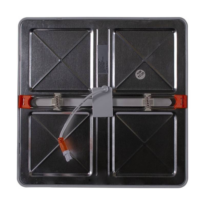 DOWNLIGHT LED 20W VIERKANT VERSTELBARE GATEN VAN 50 TOT 205MM DOWNLIGHT LED 20W VIERKANT VERSTELBARE GATEN VAN 50 TOT 205MM