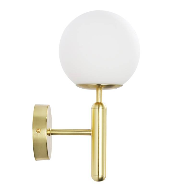 Glazen bol wandlamp "ELSA". Glazen bol wandlamp "ELSA".