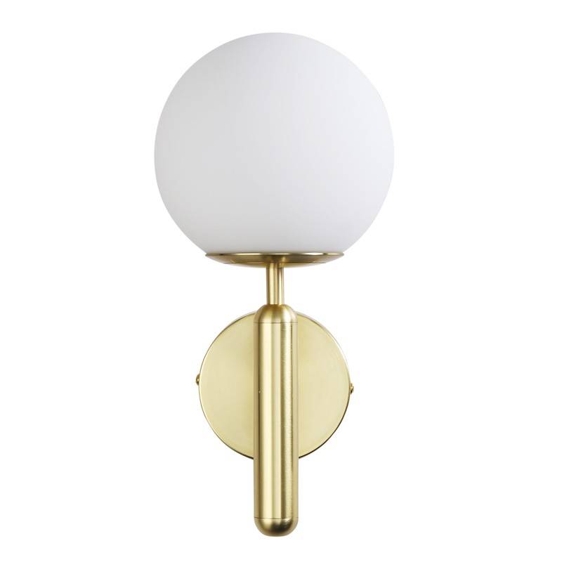 Glazen bol wandlamp "ELSA". Glazen bol wandlamp "ELSA".