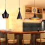 Set van 3 Scandinavische hanglampen "SOLVANG - HELGA - KOLDING".