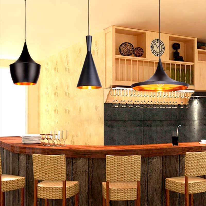 Set van 3 Scandinavische hanglampen "SOLVANG - HELGA - KOLDING". Set van 3 Scandinavische hanglampen "SOLVANG - HELGA - KOLDING".