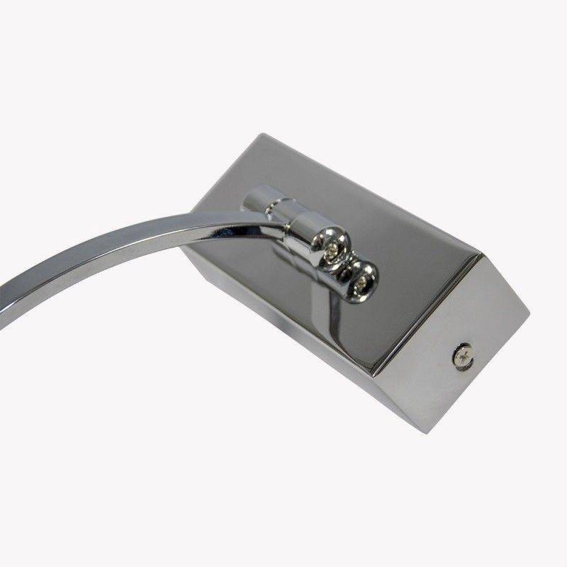 Vernikkelde wandlamp voor schilderijverlichting Vernikkelde wandlamp voor schilderijverlichting