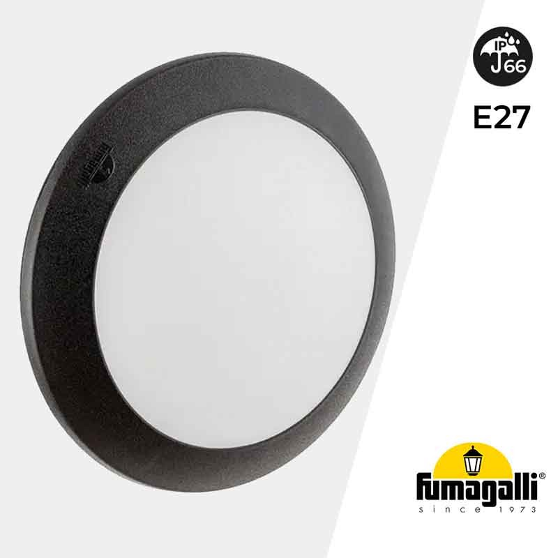 FUMAGALLI UMBERTA 2x E27 IP66 waterdichte plafond- of wandlamp FUMAGALLI UMBERTA 2x E27 IP66 waterdichte plafond- of wandlamp