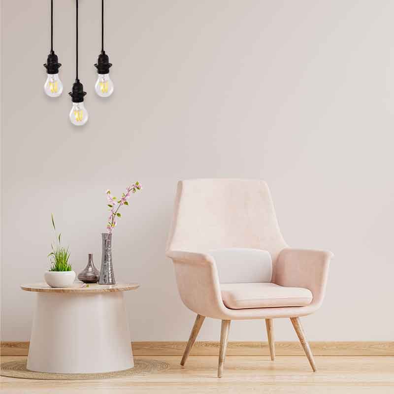 Hanglamp voor E27 lamp 150cm Hanglamp voor E27 lamp 150cm