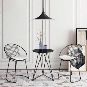 Moderne Hanglamp "HARRY" Zwart E14