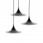 Moderne Hanglamp "HARRY" Zwart E14