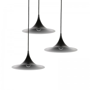Moderne Hanglamp "HARRY" Zwart E14