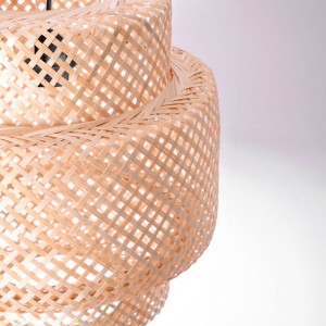 Rieten hanglamp "ONNA