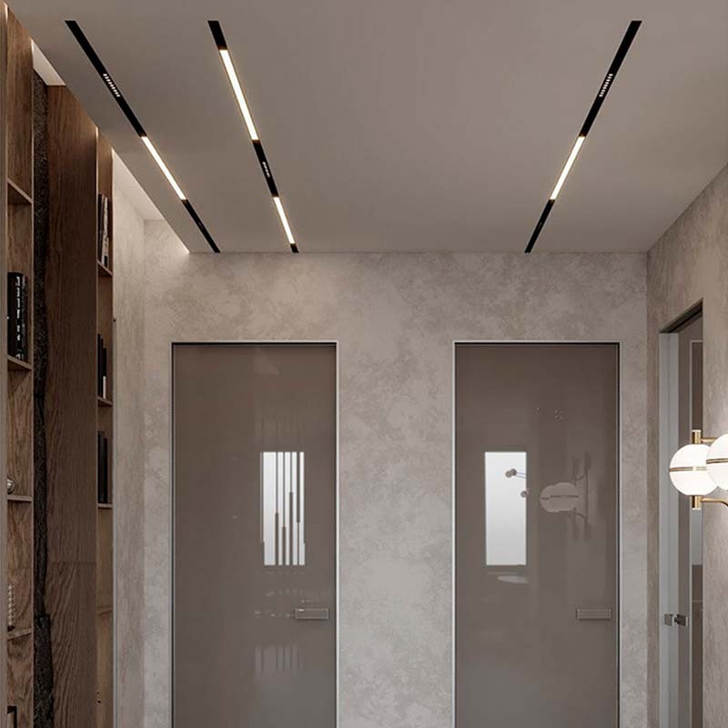 Magneetrail 20mm Inbouw 48V en 2 meter Magneetrail 20mm Inbouw 48V en 2 meter