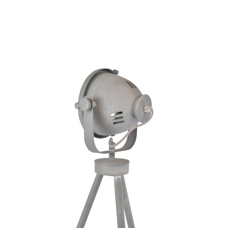 DRIEPOOT TAFELLAMP TANGE BETON GLAS E27 GRIJS KABEL