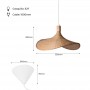 Rieten hanglamp "Bellas