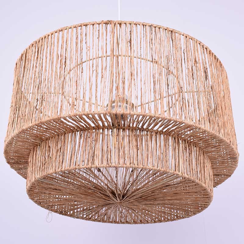 Neka Gevlochten Papieren Hanglamp