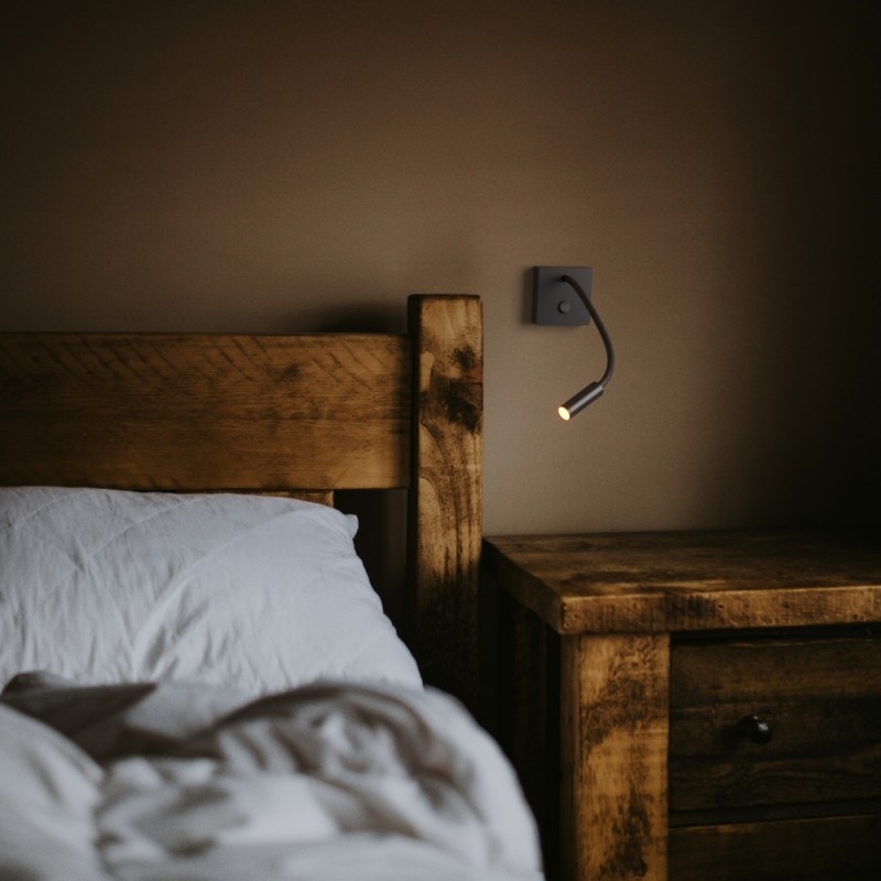 LED leeswandlamp "HALE" 3W LED leeswandlamp "HALE" 3W