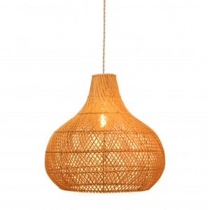 Rieten hanglamp "Samoa