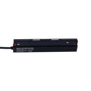 Magnetische railvoeding 48V 100W - Zwart