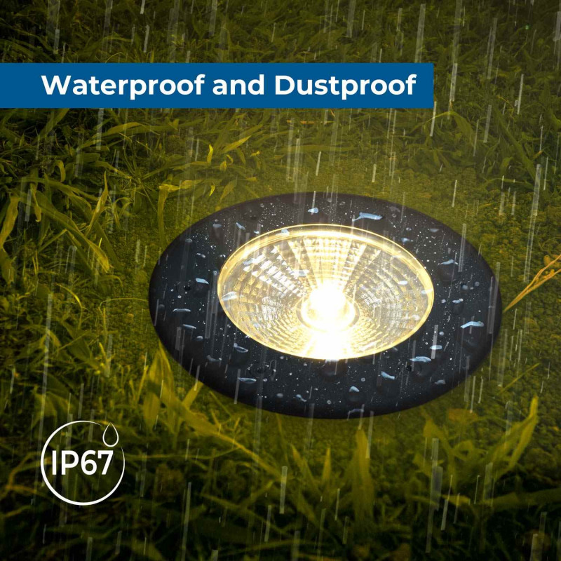 LED-baklamp voor gazon buiten 18W - 100-240V - IP67 - Ø15cm LED-baklamp voor gazon buiten 18W - 100-240V - IP67 - Ø15cm