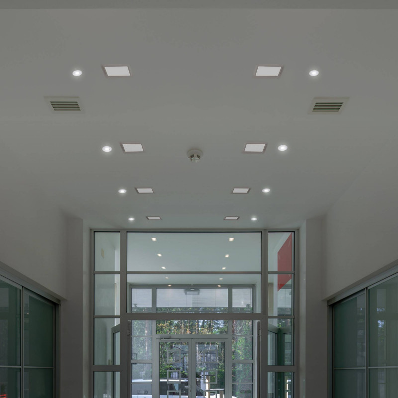 3W LED Downlight / Noodverlichting: Verlichting en veiligheid in één product