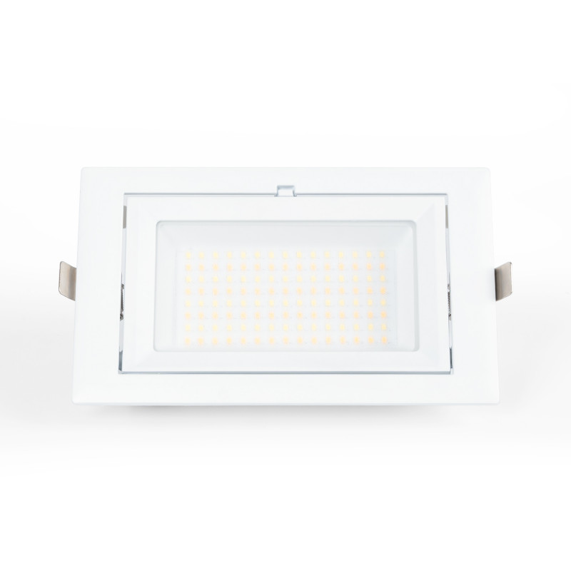 Rechthoekige LED-inbouwspot - Kantelbaar - CCT 60W - Wit - 100° LIFUD-driver Rechthoekige LED-inbouwspot - Kantelbaar - CCT 60W - Wit - 100° LIFUD-driver