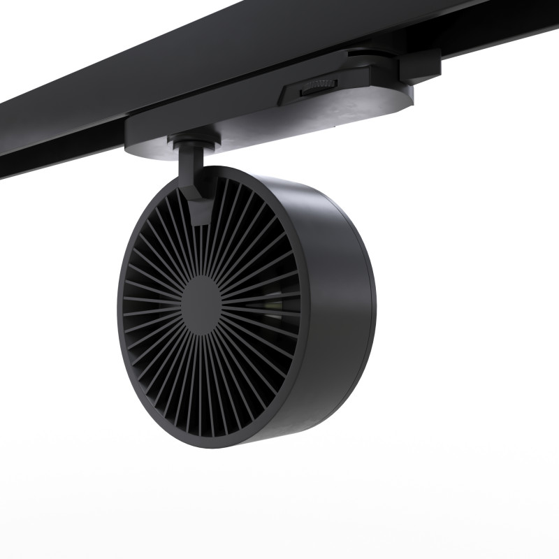 Ronde LED CCT 3-fase Railspot - 35W - ZOOM 15º- 45º - 4000K - CRI 90