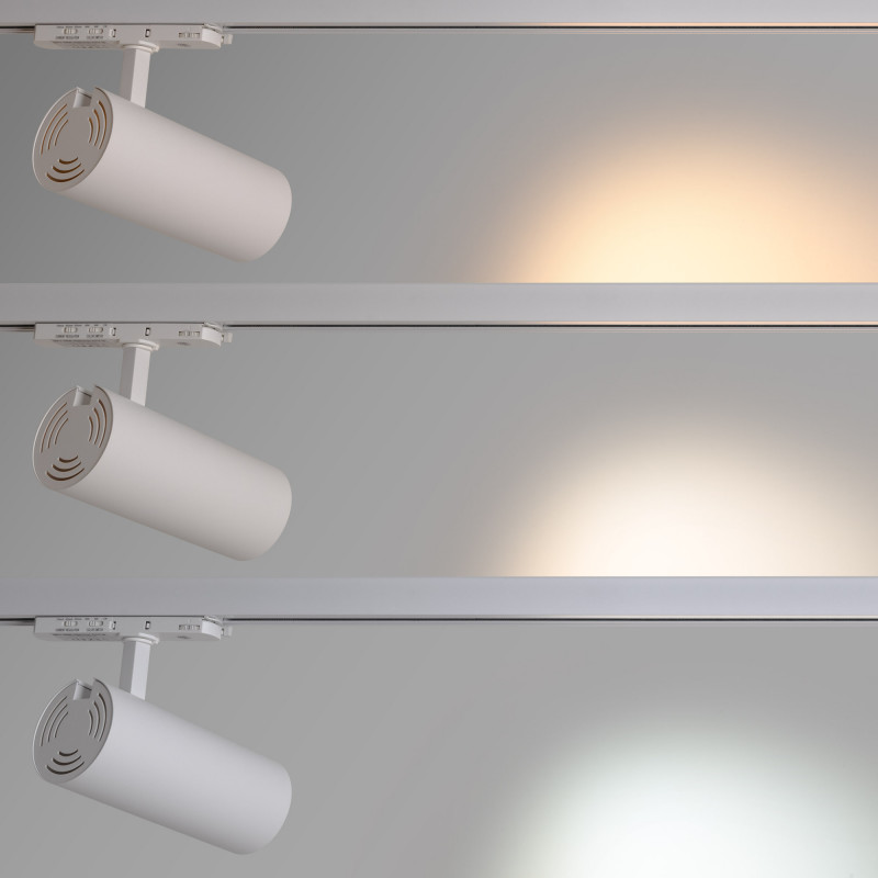 LED 3-fase Railspot - Instelbaar vermogen: 30W/ 34W/ 38W - CCT - CRI 90 LED 3-fase Railspot - Instelbaar vermogen: 30W/ 34W/ 38W - CCT - CRI 90