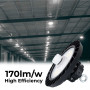Industriële UFO LED Highbay - 150W - CCT - Met bewegingssensor - 170lm/W - LIFUD Driver - IP65 - 5 jaar garantie