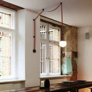 Configureerbare lamp "Axia 4" - KIT 12W bol lamp + geleidende textieltape + accessoires