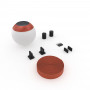 Configureerbare lamp "Axia 3" - KIT 12W bol lamp + geleidende textieltape + accessoires