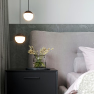 Bolvormige LED hanglamp "ASTRO" - 9W - Warm licht