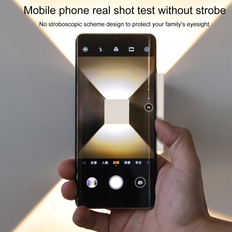 Aplique de pared "KURTIN" 6W apertura de luz regulable Aplique de pared "KURTIN" 6W apertura de luz regulable