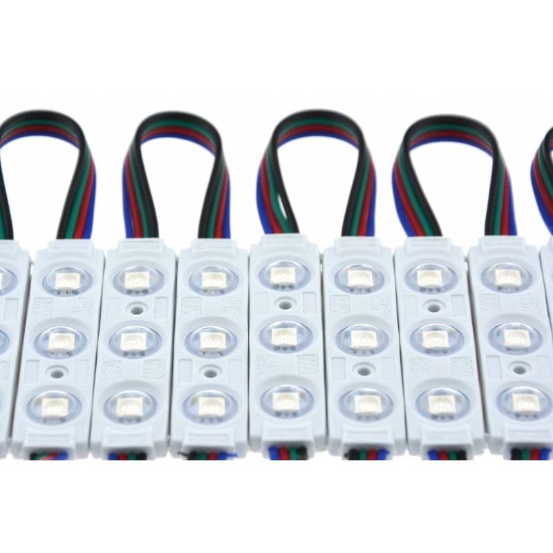Módulos pastillas LED RGB rotulación