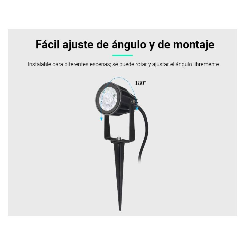 Foco de jardín con pincho LED 6W RGB+CCT | Mi Light